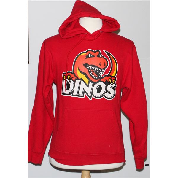 UNIVERSITY OF CALGARY DINOS HOODIE SIZE