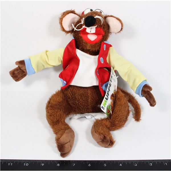 NEW WITH TAGS RIZZO THE RAT STUFFED ANIMAL