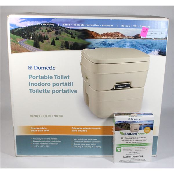 NEW DOMETIC PORTABLE TOILET 960 SERIES
