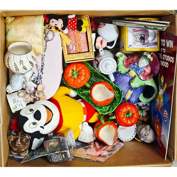 HUGE BOX OF VINTAGE COLLECTIBLES  ALL