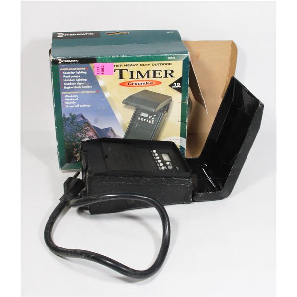 ALL WEATHER HEAVY DUTY OUTDOOR TIMER