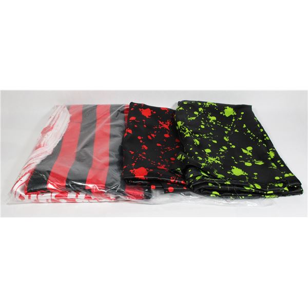 4 PIECES OF FABRIC, 2 YARDS EACH