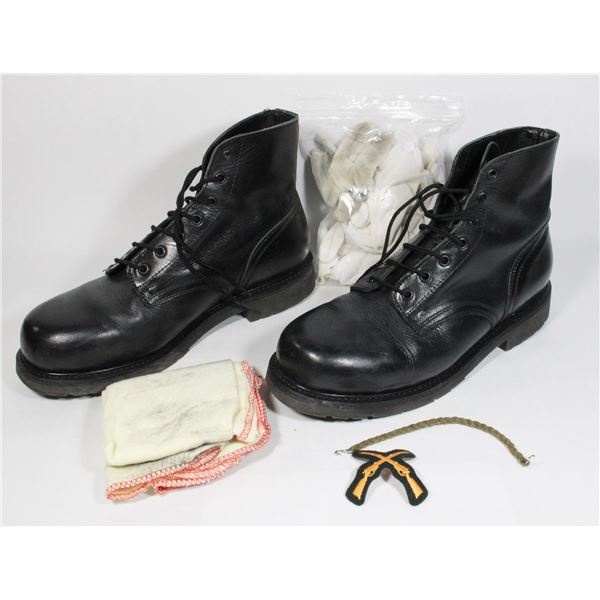 MENS MADE IN CANADA COMBAT BOOTS WITH