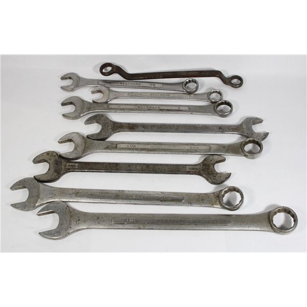 LOT OF LARGE WRENCHES