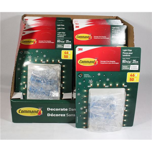BOX OF COMMAND HANGING LIGHT STRIPS