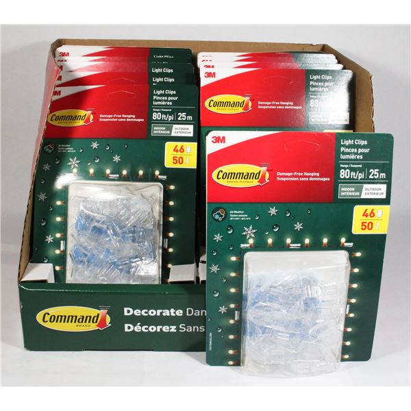 BOX OF COMMAND HANGING LIGHT STRIPS