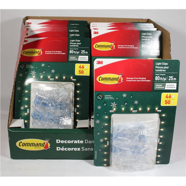 BOX OF COMMAND HANGING LIGHT STRIPS