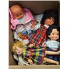 Image 1 : BOX OF VINTAGE DOLLS RELIABLE BABY