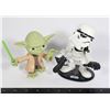 Image 1 : STAR WARS BOBBLE HEADS, YODA AND STORM