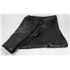 Image 1 : TWO LEATHER LOOK COUCH PILLOW COVERS