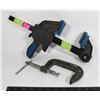 Image 1 : 3 CLAMPS