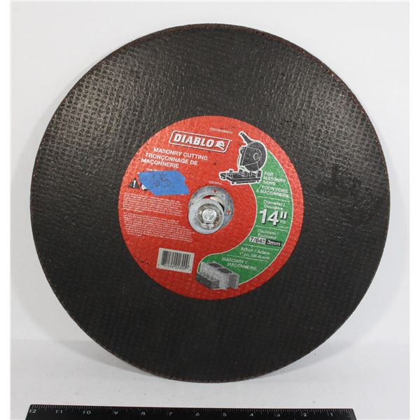 2 NEW DIABLO 14 INCH CUTTING BLADES
