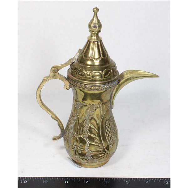 BRASS TEA POT
