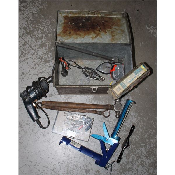MISC. TOOLS, ELECTRIC DRILL AND MORE!