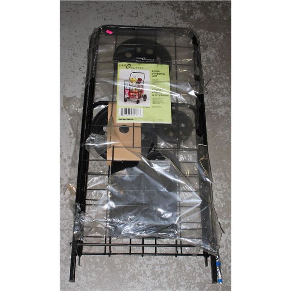 EASY WHEELS LARGE SHOPPING CART NEW