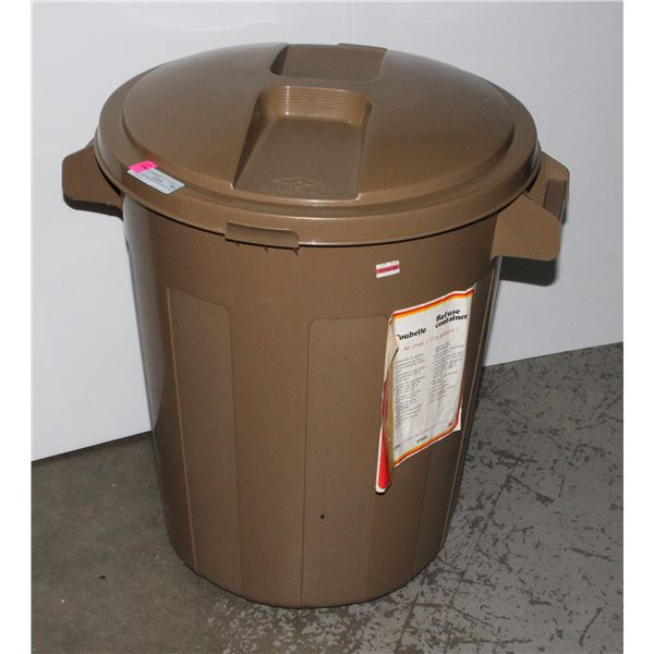 REFUSE CONTAINER WITH LID 80L (17.6 GAL)