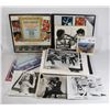 Image 1 : LOT OF ASSORTED GOODS, MOVIE,MUSIC, FRAMED POSTERS