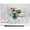 Image 1 : LOT OF LOT OF ASSORTED CRYSTAL AND MORE