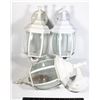 Image 1 : LOT OF THREE OUTDOOR LIGHT FIXTURES