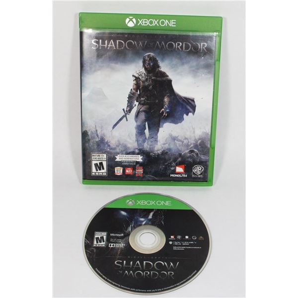 XBOX ONE MIDDLE EARTH SHADOW OF MORDOR