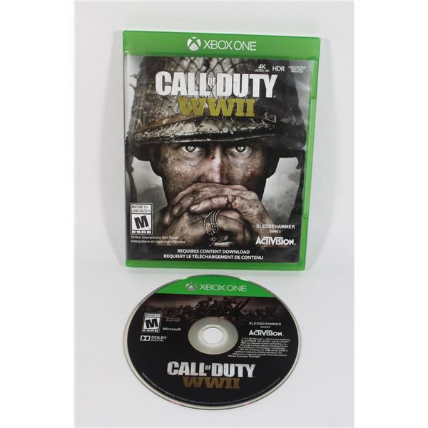 XBOX ONE CALL OF DUTY WWII