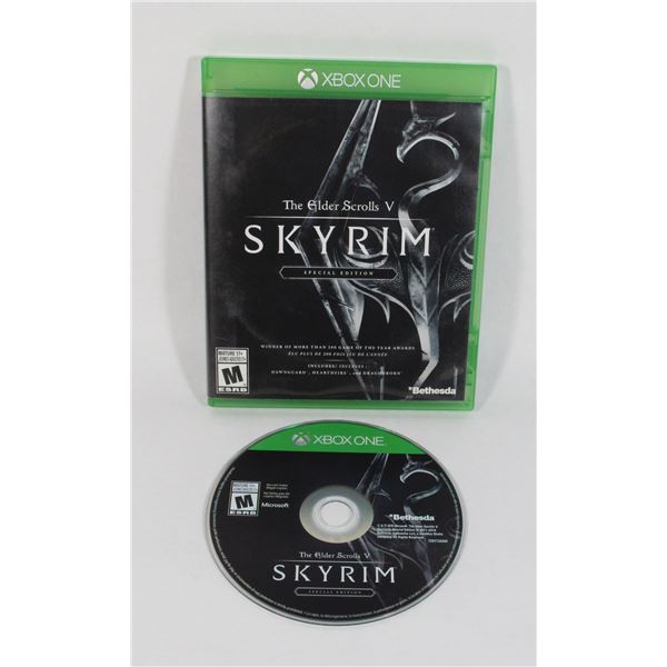 XBOX ONE THE ELDER SCROLLS V SKYRIM SPECIAL