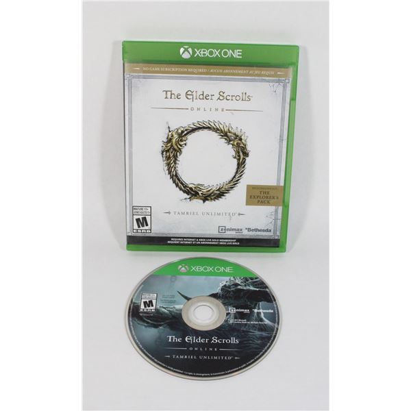 XBOX ONE THE ELDER SCROLLS ONLINE