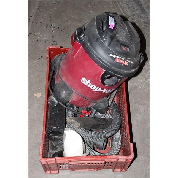 SHOP VAC 5 GALLON 2HP WET/ DRY VACUUM WITH
