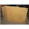 Image 1 : 3 PIECES OF PLYWOOD CUT OFF PIECES