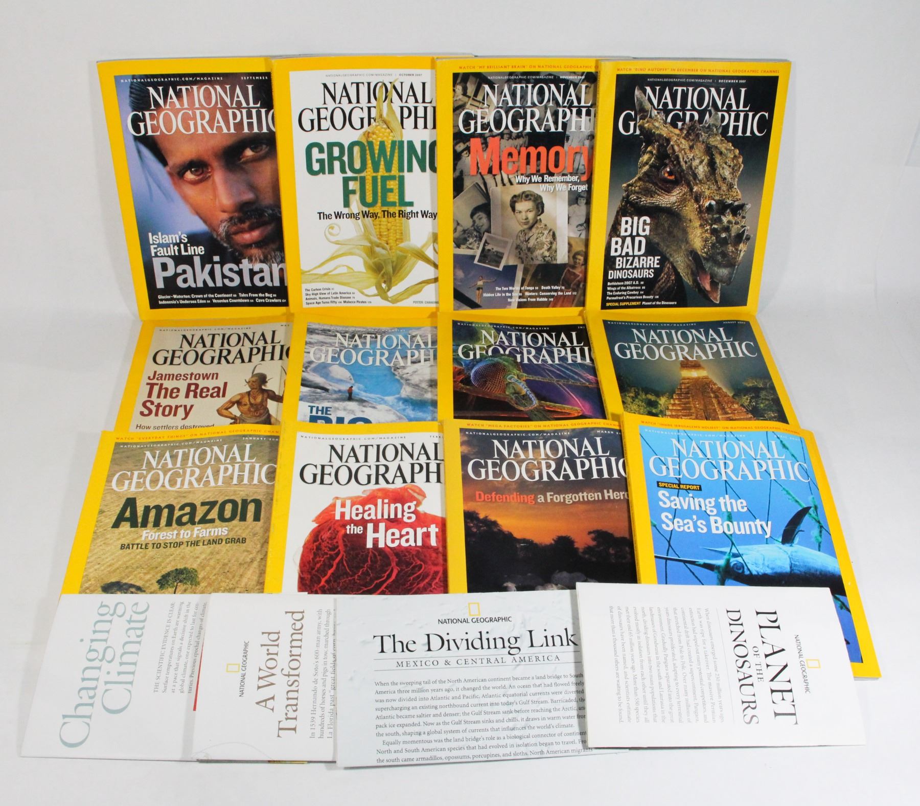 Map 2007 NATIONAL GEOGRAPHIC 2007 FULL DECADE INC. MAPS