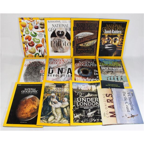 NATIONAL GEOGRAPHIC 2016 INCOMPLETE DECADE MISSING