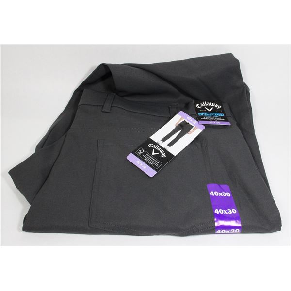 40X30 CALLAWAY DRESS PATS DARK GREY NEW