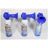 Image 1 : SIGNAL HORN KLAXON LOT OF 3