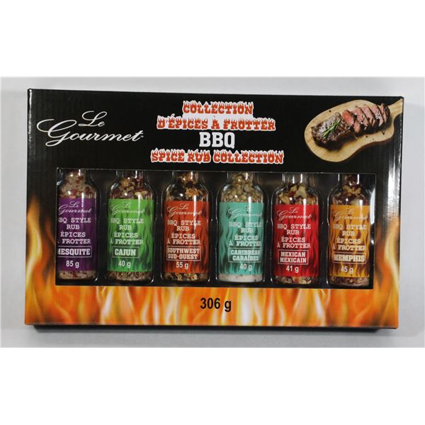 NEW BBQ SPICE RUB COLLECTION. 6 FLAVORS