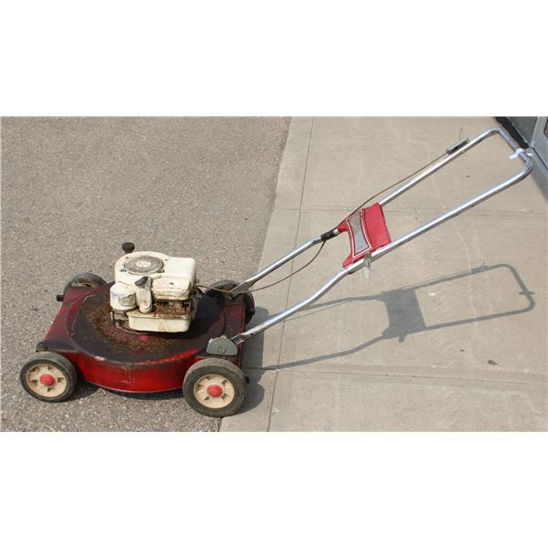 GAS LAWNMOWER, CUSTOM BLADE