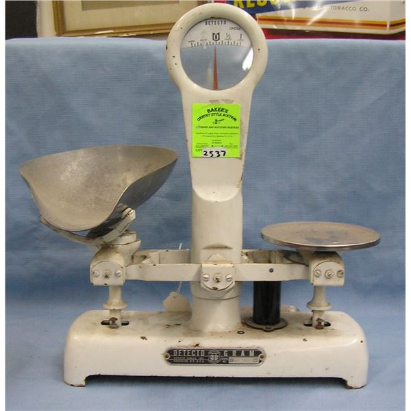 Antique cast iron Detecto country store scale