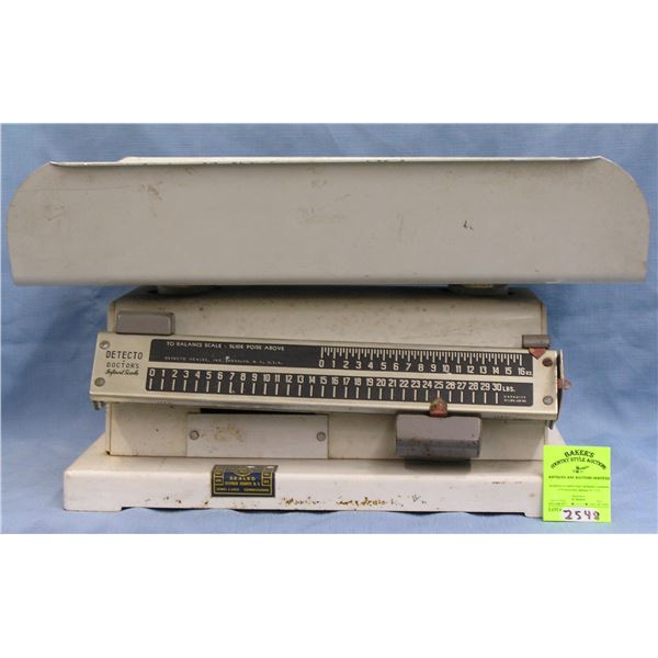 Antique Detecto doctors scale