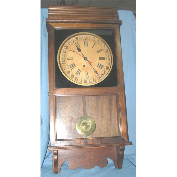 Great oak case regulator clock