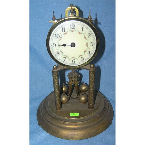 German made all brass shelf clock