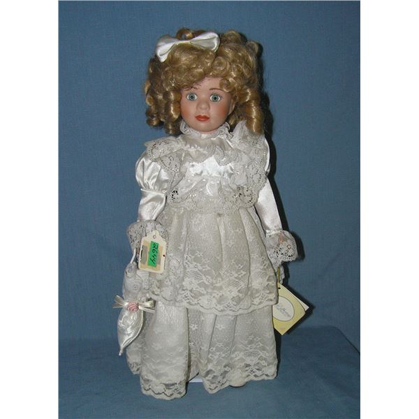 Porcelain Victorian style doll