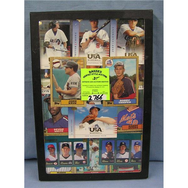 Collection of vintage all star rookie baseball cards