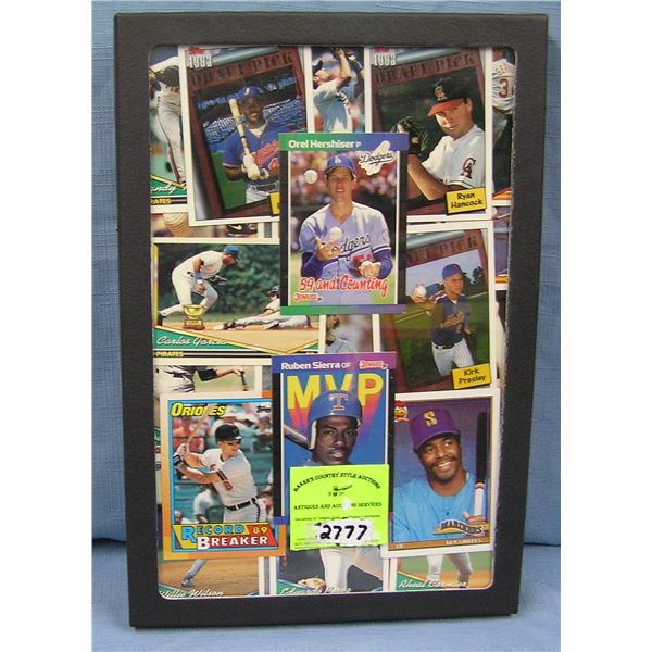 Collection of vintage all star baseball cards