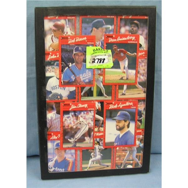 Collection of vintage all star baseball cards