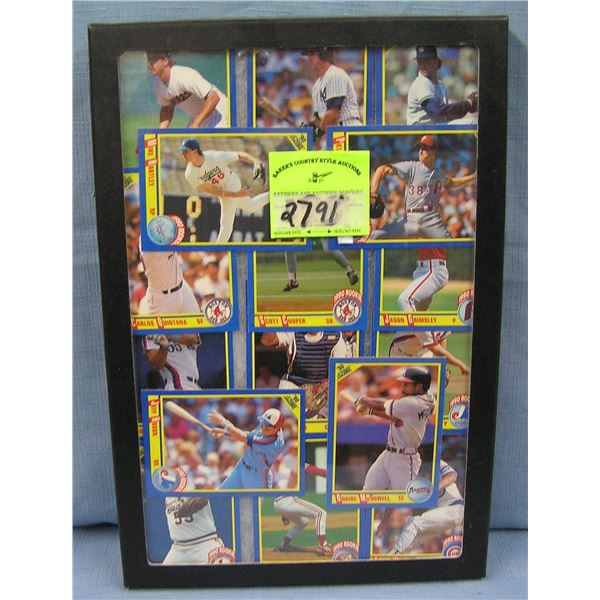 Collection of vintage all star baseball cards