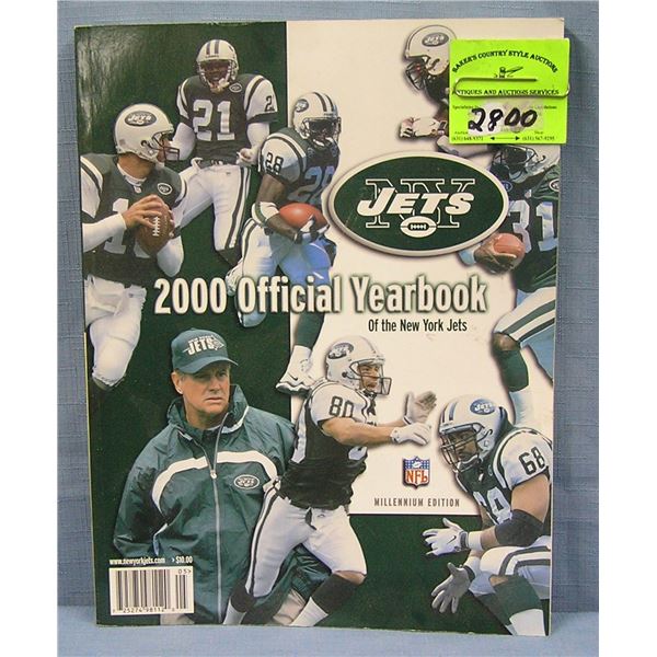 Official NY Jets yearbook