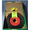 Image 1 : Mixed group of vintage 45 RPM records