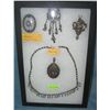 Collection of great antique sterling silver jewelry