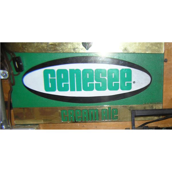 Genesee Cream Ale advertising display piece