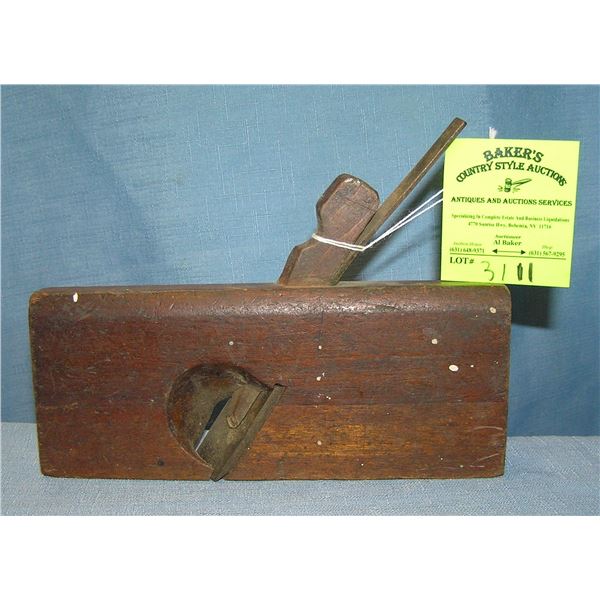 Antique wood plane