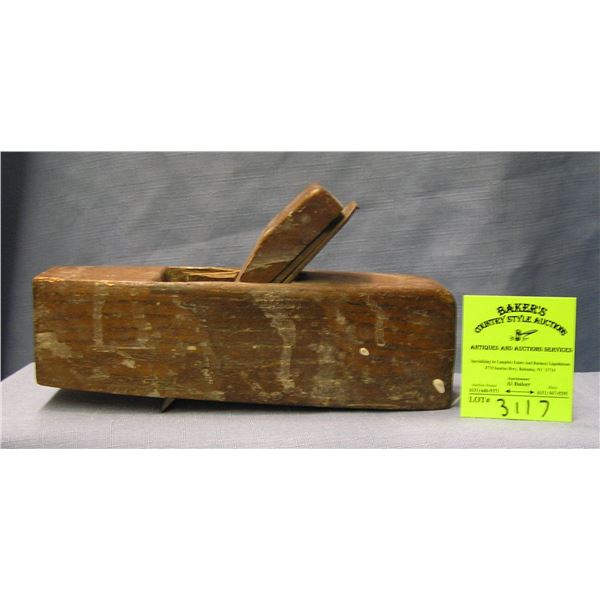 Antique wood plane